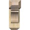 Ekena Millwork Olympic Craftsman Rough Sawn Bracket w/ Offset Brace, Douglas Fir, 6"W x 16"D x 16"H BKT0604X16X16OLY04RDF - alternate 3